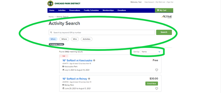 첥Ƶ activity search results.