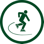 Ice skater icon
