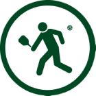 Pickleball icon.
