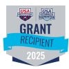 USA Swimming 2025 Grant Recipient logo.