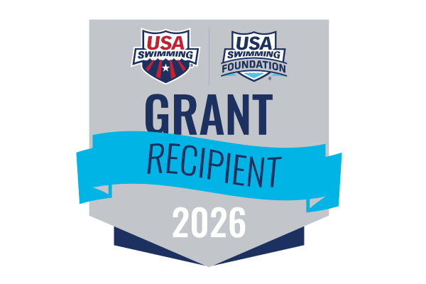 USA Swimming and USA Swimming Foundation 2026 Grant Recipient logo.