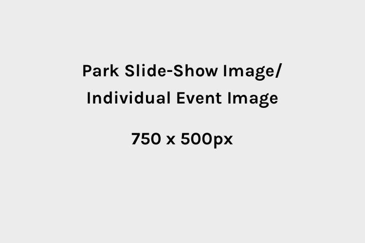Park event image placeholder. 750 x 500px.