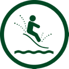 Waterskiing icon
