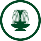 Water fountain icon