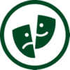 Theater or drama icon