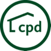 CPD logo, a stylized house with "cpd" beneath the roofline.
