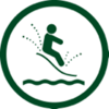 Waterskiing icon
