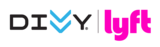 Divvy and Lyft partnership logo.